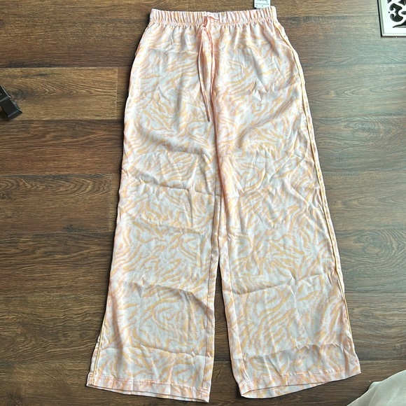 NEW bp Pajama Pants Pink | Satin | Pink Pajama Pants - Picture 1 of 10